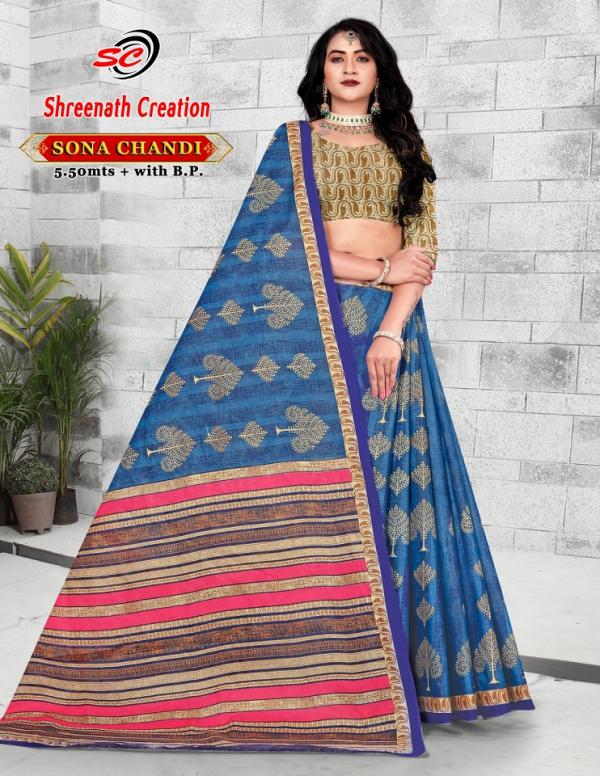 Sc Sona Chandi – Cotton Saree